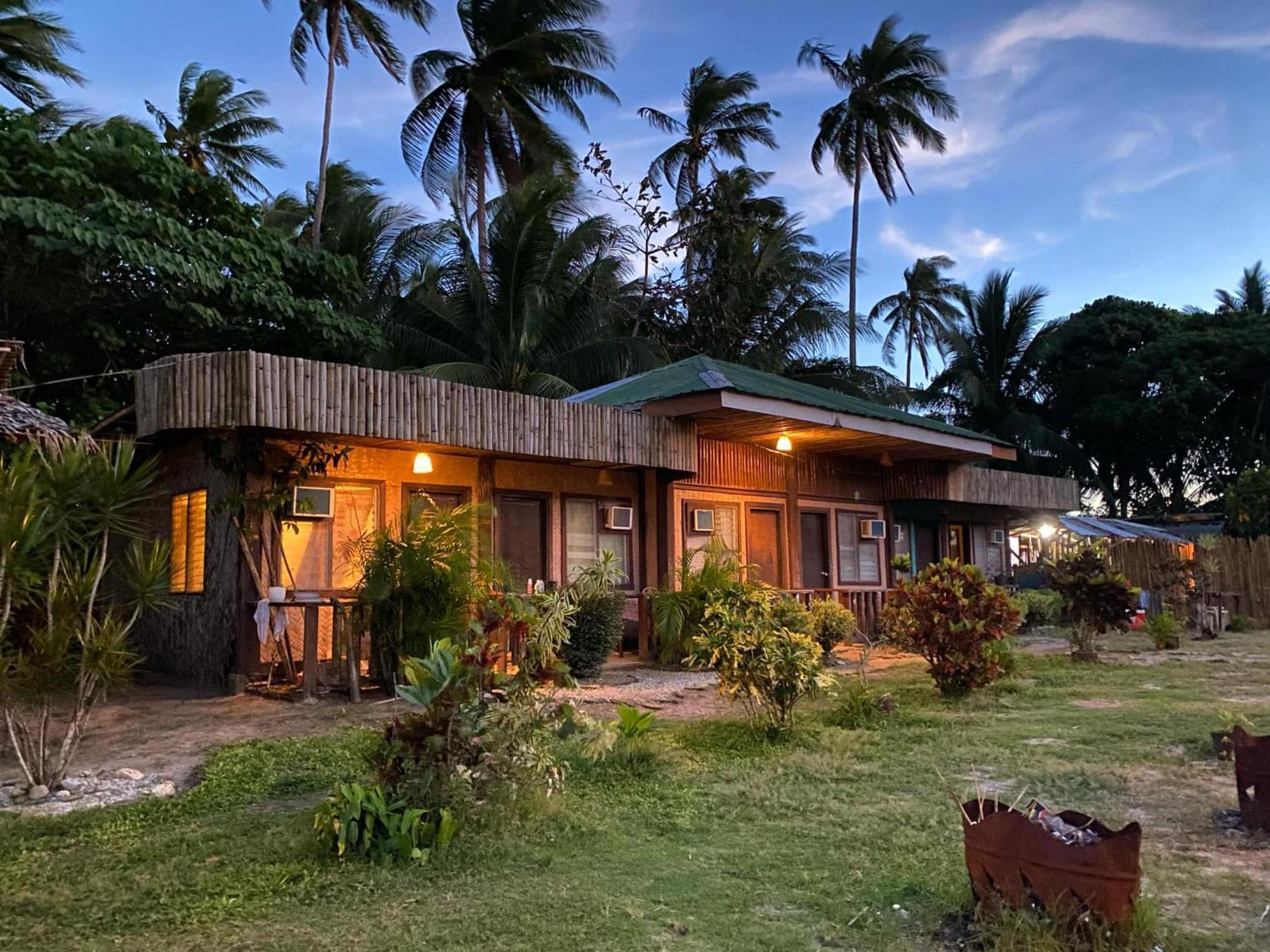 Amihan Beach Hostel San Vicente  Exteriör bild